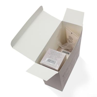 China Recyclable Facial Cleanser Packaging Recycled Cardboard Paper Gift Box For Cosmetic for sale