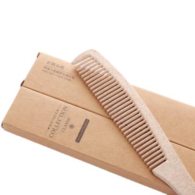 China Recycled Materials Toothbrush Comb Packaging Box Biodegrable 350gsm Card Kraft Paper Box for sale