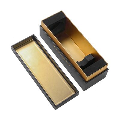 China Recycled Materials Wholesale Custom Luxury Specialty Embossing Wooden Perfume Box For Perfume Bottle Wooden Storage Wine Box for sale