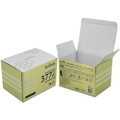 China Recycled Materials Customized Paper Packaging Box Printed Small White Unique Corrugated Cardboard Paper Box Mailing Mailing Box for sale