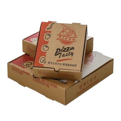 China Recycled Materials Wholesale Custom Printed Food Packaging Customized 12 Inch Pizza Box Corrugated for sale