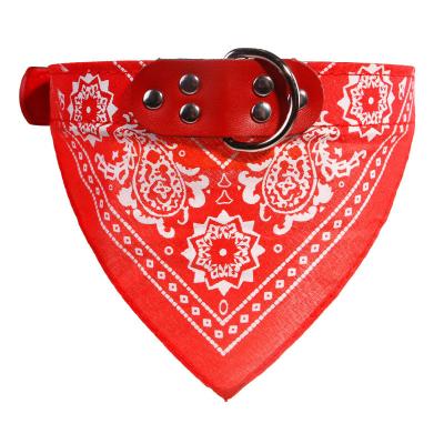 China Thoughtful Adjustable Cat Puppy Neckerchief Triangle Neck Scarf Bandana Collar for Small Large Dog Pet Collar Accessories for sale