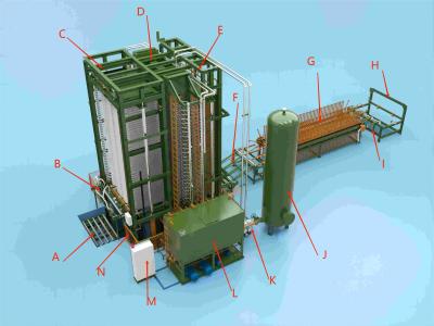 China Linha de produção de prensagem a quente de 50 camadas simples como exemplo de peças padrão e peças opcionais Descrição à venda