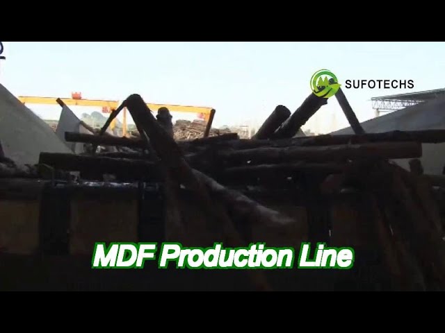 mdf / hdf multi-openings production line with capacity of 180~500 m³ / day