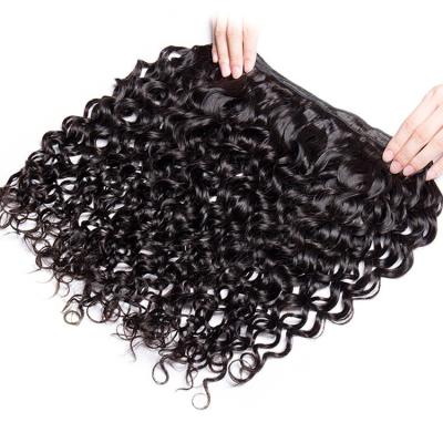 China Vintage Virgin Brazilian Double Water Wave Hairstyle Water Wave Hair Pulled Bangs Latest for sale