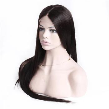 China Brazilian Virgin Hair Wholesale Silky Straight Lace Front Wigs Straight Wave Human Hair Wigs for sale