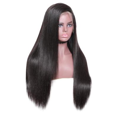 China Silky Straight Wave 150% 180% Density HD Lace Hair Full Wigs For Black Women,Wholesale Brazilian Virgin Hair HD Lace Front Wig With Baby Hair for sale