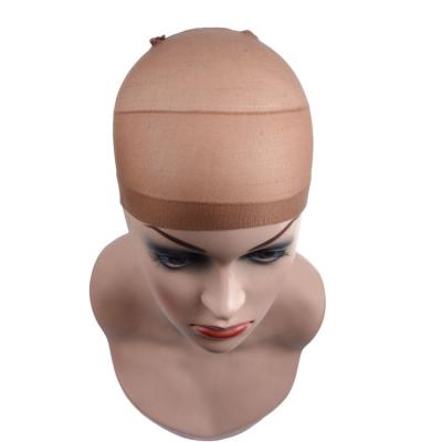 China Nylon Mesh Wig Caps For Making Hair Salon Stocking Wig Liner Cap Snood Stretch Wigs for sale