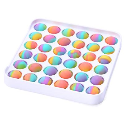 China Silicone Autism Relief Anxiety Stress Toys Silicone Decompression Busy Person Sensory Stress Toy Balls for sale