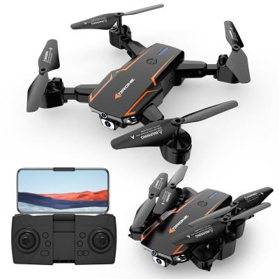 China With LED Lights Double Folding UAV Obstacle Avoidance UAV Camera HD Camera Toy Aircraft Toy Aerial Shooting Remote Control Quadcopter Amazon Hot for sale