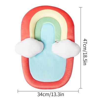 China Removeable Baby Walker Folding Baby Stroller Cushion Soft Warm Stroller Cushion Soft Baby Stroller Cushion for sale