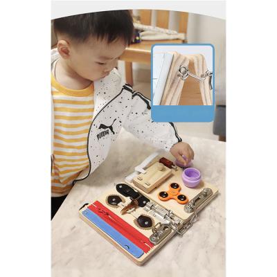 China ECO-FRIENDLY Montessori Children's Busy Board Crafting Toys Wooden Educational Toys for sale