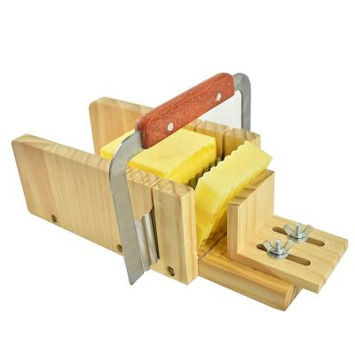 China DIY Wooden Soap Cutting Sustainable Rectangle Homemade Soap Making Kit for sale