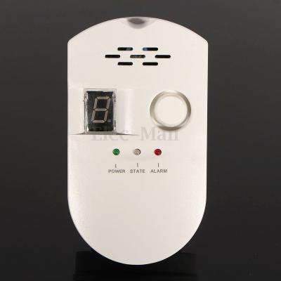 China Home LPG LNG Natural Gas Leakage Detector Alarm AC100V - AC240V for sale