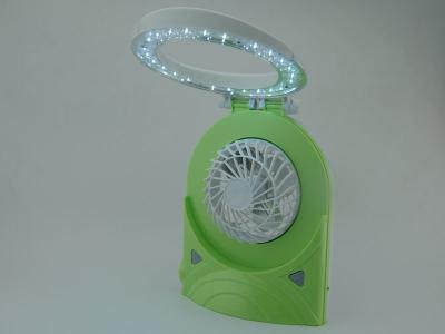 China High Capacity USB Charging LED Rechargeable Fan For Summer Promotion Gifts for sale