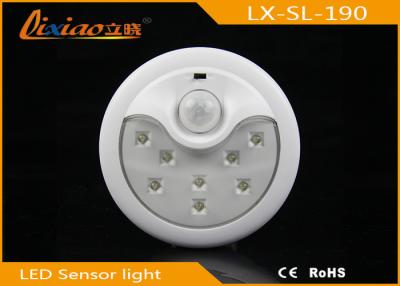 China Luz con pilas del gabinete del sensor de movimiento de la luz de armario del sensor de movimiento de 8 LED en venta