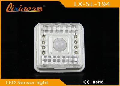 China 8 LED Mini Wireless Infrared PIR Sensor Light Battery Operated Motion Sensor Closet Light for sale