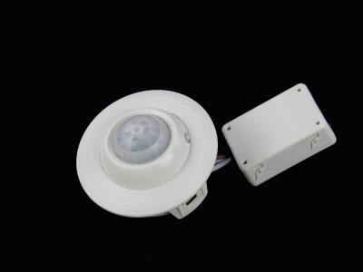 China Whiteceiling mounted motion sensor light switch 360 Degree 5s - 12min Adjustable for sale