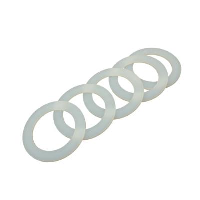 China According to your requirements custom engine flat o-ring white plastic pe pom flange nylon gasket for sale