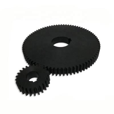 China Factory China manufacturer custom making gear reducer pa66 30Gf plastic nylon spur gear for sale