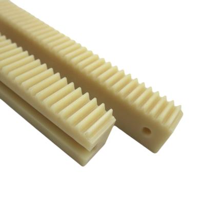 China Factory Custom Precision CNC Machining Tooth Piniont Plastic Nylon PA66 Rack Gear for sale