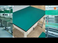 compact esd workbench for small-space laboratory environments