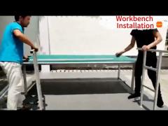 modular esd workbench for flexible production line configurations
