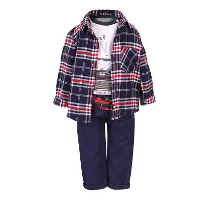 China 2021 casual new style T-shirt and pants suit for boys children's T-shirt children's clothing for sale