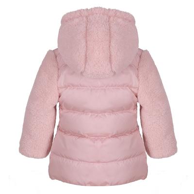 China Popular Custom Fashion Stylish Girl's Jackets Winter Girl's Fur Jacket Waterproof for sale