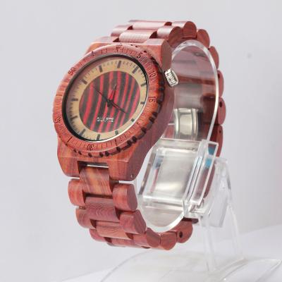 China Alarm Brand Your Own Watches Wooden Band Cheap Promotional Bamboo Watch for sale