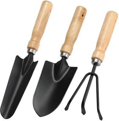 China Modern Garden Tool Kit, Heavy Duty Gardening Kit Includes Hand Trowel, Trowel and Cultivator Rake for sale