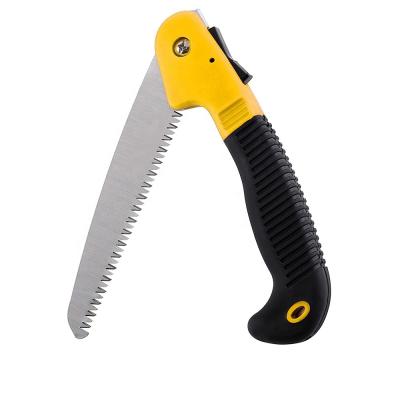 China Garden Wood Hand Saw Foldable Pruning Saw With Ergonomic Non-Slip Handle for sale