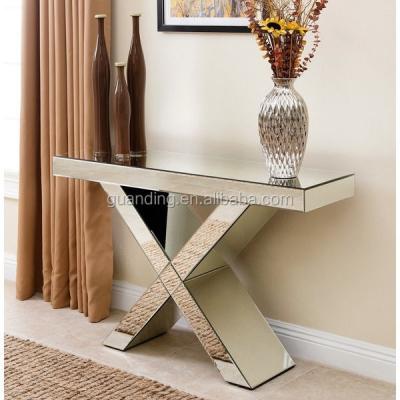 China 2019 luxury modern design console table / CONSOLE TABLE new factory direct sales mirror console porch for sale