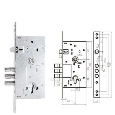 China Steel Stainless Steel//Door Mortise Handle Lever Lock Set Body Zinc Safety Manufacturing China Company for sale