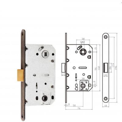 China Price Stainless Steel/Stainless Steel/Zinc Steel//Zinc Suitable Bathroom Door Lock Cabinet Mortise Lock Body Size 170*88*67cm for sale