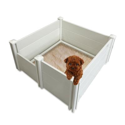 China Hot Sale PVC Dog Box Windproof Tiny Snot Box White Puppi for sale