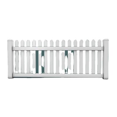 China Hot Selling Easily Assembled Picket Fence Yard Fence White Material Outdoor Picket for sale