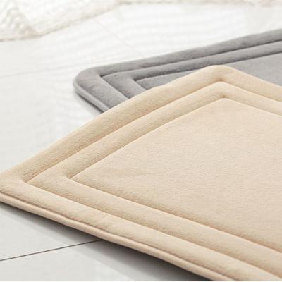 China Microfiber Memory Foam Release Floor Child Safe Bath Mat for sale