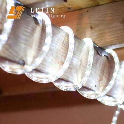 China Garden Cuttable Color Changing Led Rope Lights Outdoor Street Mall Holiday Christmas Decoration for sale