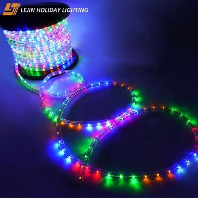 China Holiday Party Outdoor Decor Outdoor Decoration Many Colors 100M Led Rope Light for sale