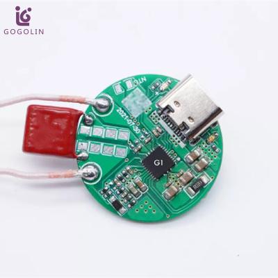 China Gogolin Mobile Phone Customize ODM QI Standard Fast Magnetic Induction 5W/10W/15W Wireless Charging Module for sale