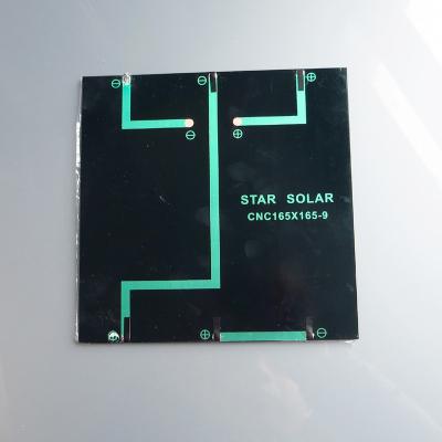 China Solar Module 165*165*3mm 9V 4.5W Solar Battery Board PCBA Module for sale