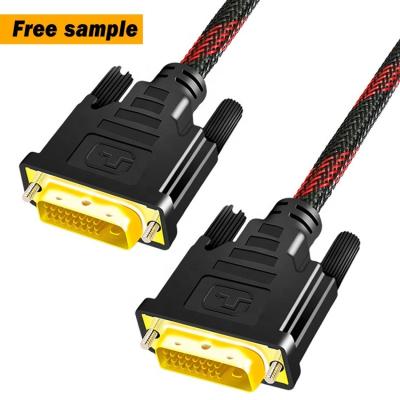 China COMPUTER Amazon sells high quality 1080p 6m 10m male to male video dvi to dvi cable for computer supplement for sale