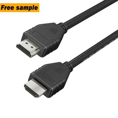 China Best selling bulk 2.0 meters 10m 15m 4k 60Hz 18Gbps hdmi cable 4m 1m 20m 5m 15m COMPUTER support HDTV with tinplate for sale