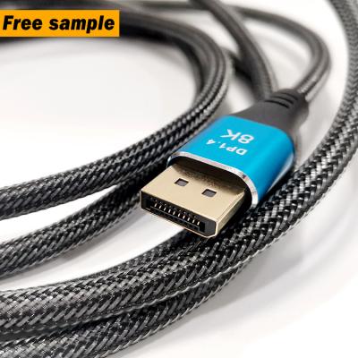 China COMPUTER best selling 48Gpbs 60HZ 10m 2m 3m male to 15m male 1.4 DP displayport 8k to DP cable for sale