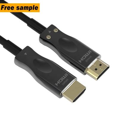 China Best selling high speed hdmi 2.0 active COMPUTER aoc fiber optic cable 10m 15m 20m 25m 30m 4k 60hz for sale