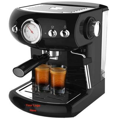 China Eco-friendly Household 15 Bar Coffee Maker Automatic Italian Electric Espresso Coffee Machine for sale