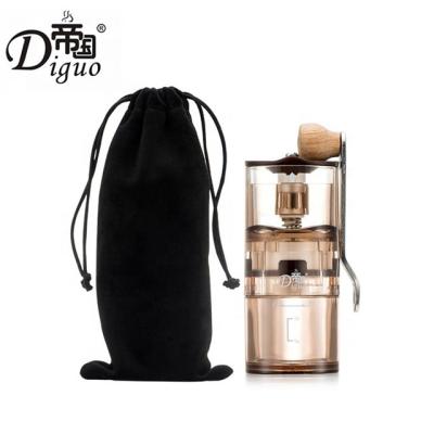 China RV Diguo Portable Washable PC Manual Coffee Grinder for sale