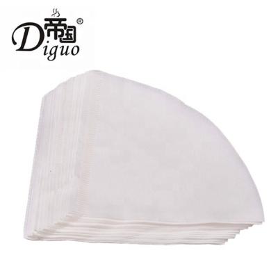 China No Acid Bleaching Was Used Diguo Color Coffee Filter Paper V60 V01 V02 White Natural Coffee Filter Paper for sale