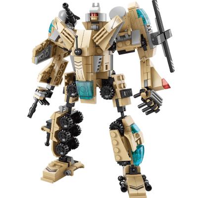 China Wholesale Military Block Toy Tank Transform Robot Intelligence Development Factory Legos Kids Educational Building Block for sale